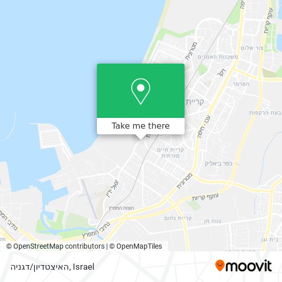 האיצטדיון/דגניה map