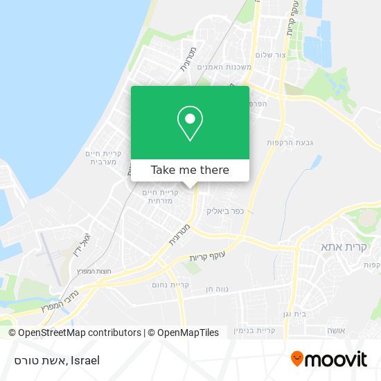 אשת טורס map