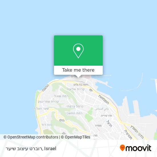 רוברט עיצוב שיער map