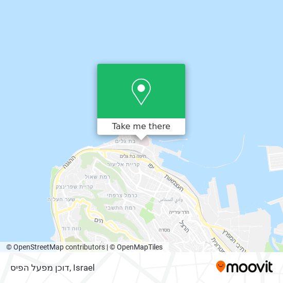 דוכן מפעל הפיס map