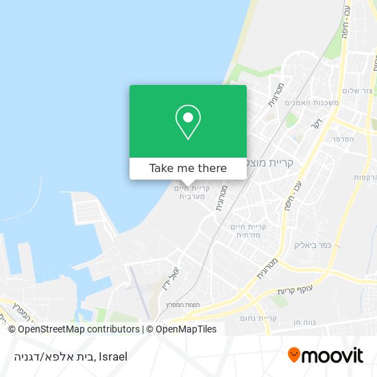 בית אלפא/דגניה map