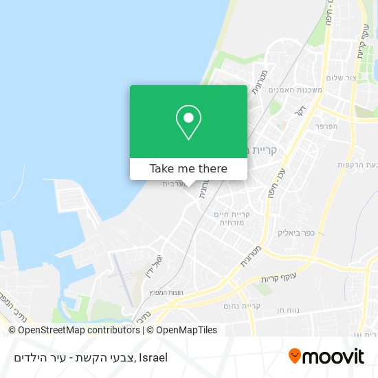 צבעי הקשת - עיר הילדים map