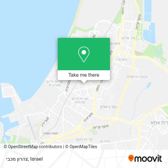 Карта צהרון מכבי