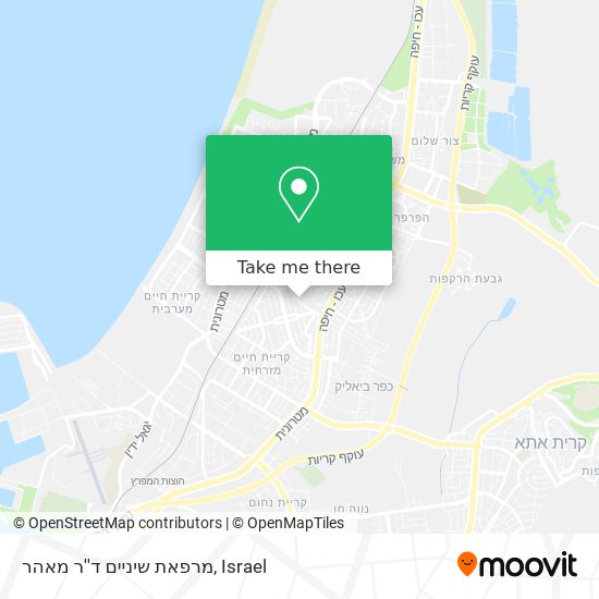 מרפאת שיניים ד''ר מאהר map