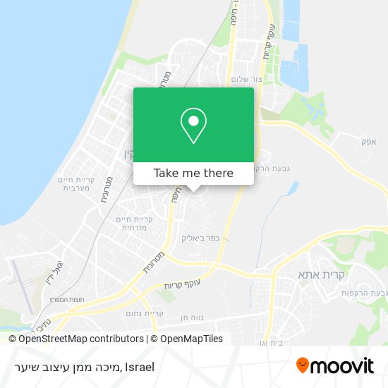 מיכה ממן עיצוב שיער map