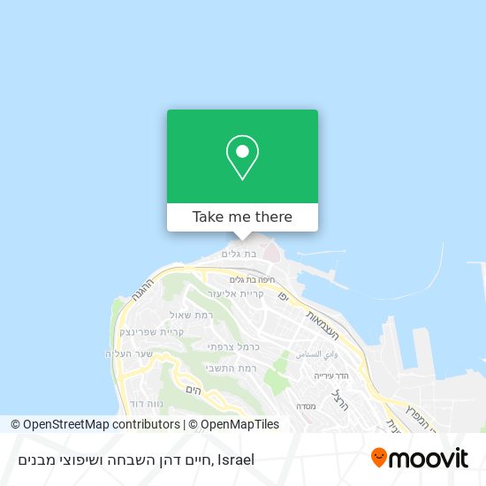 חיים דהן השבחה ושיפוצי מבנים map