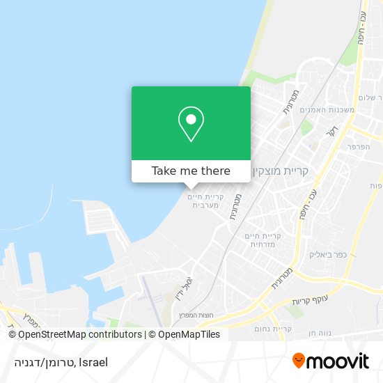 טרומן/דגניה map