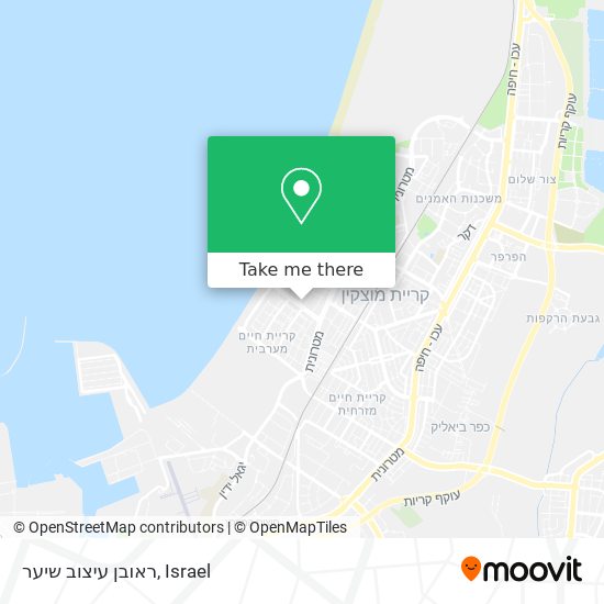 ראובן עיצוב שיער map