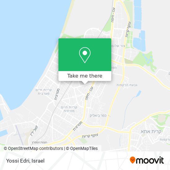 Yossi Edri map