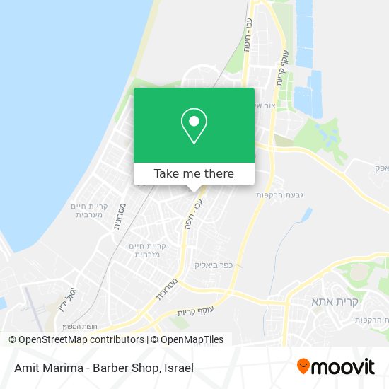 Amit Marima - Barber Shop map