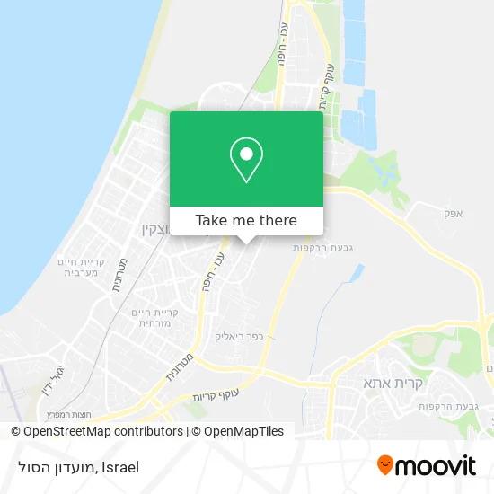 מועדון הסול map