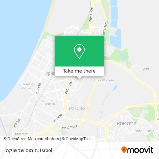 חומוס שקשוקה map