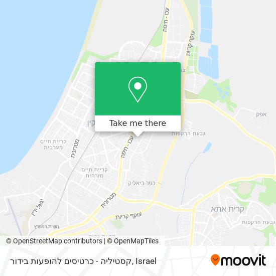 קסטיליה - כרטיסים להופעות בידור map