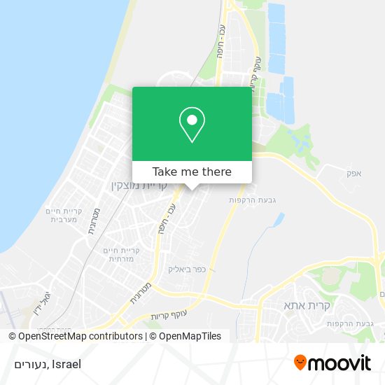 נעורים map