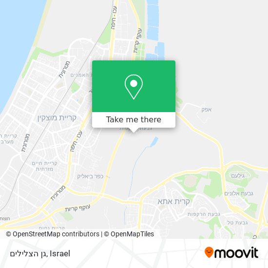 גן הצלילים map