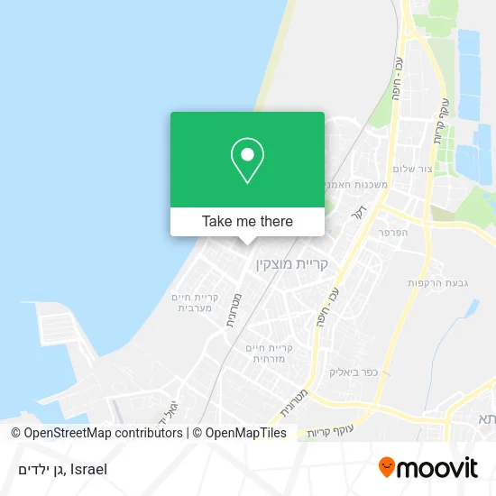 Карта גן ילדים