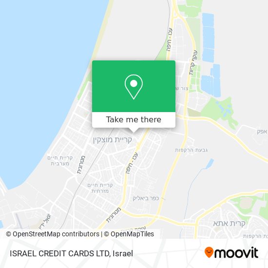 Карта ISRAEL CREDIT CARDS LTD