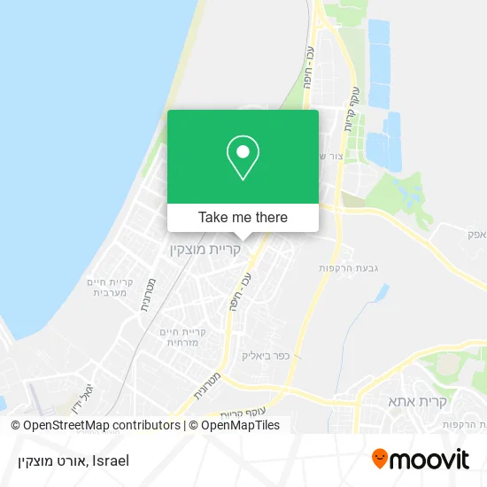 Карта אורט מוצקין