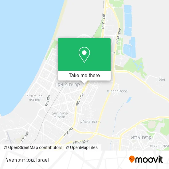 Карта מסגרות רפאל