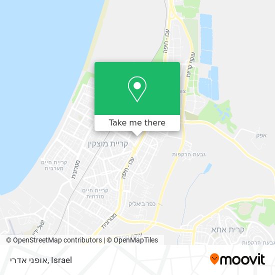 אופני אדרי map