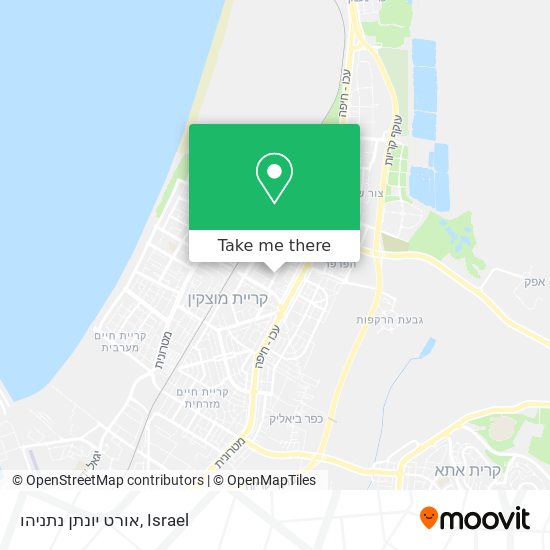 אורט יונתן נתניהו map