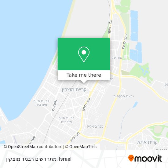 מתחדשים רבמד מוצקין map