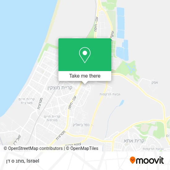 Карта מתנ ס דן