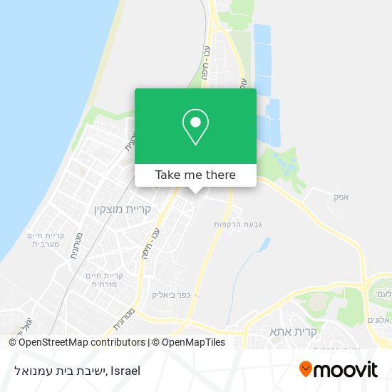 ישיבת בית עמנואל map