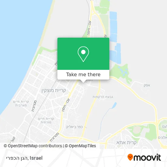 Карта הגן הכפרי