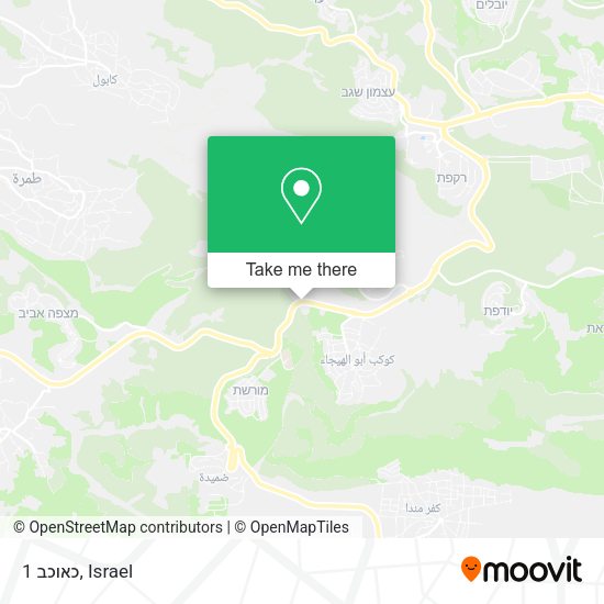 Карта כאוכב 1