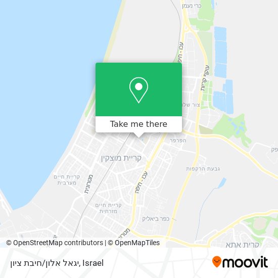 יגאל אלון/חיבת ציון map