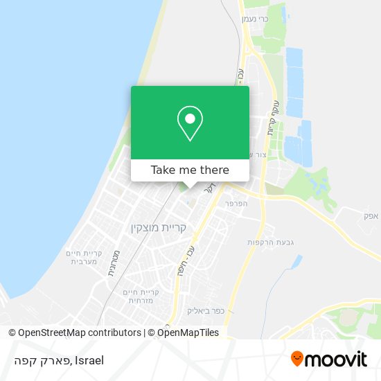 פארק קפה map