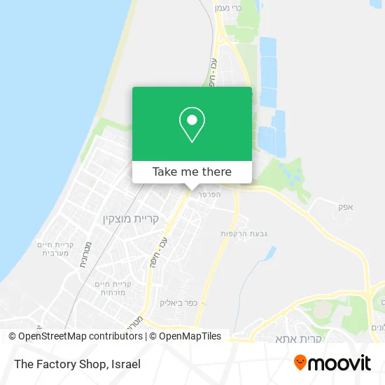 Карта The Factory Shop