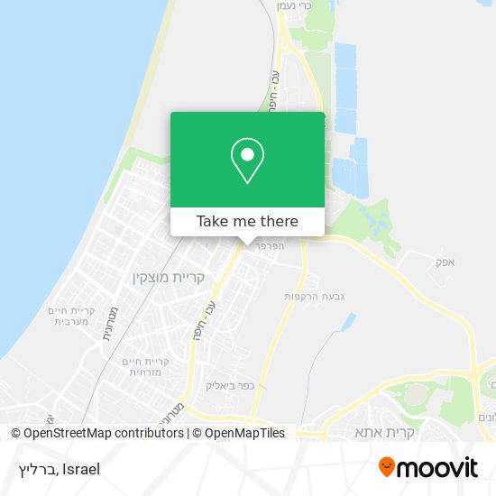 ברליץ map