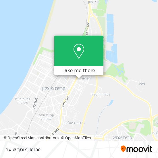 מוסך שיער map