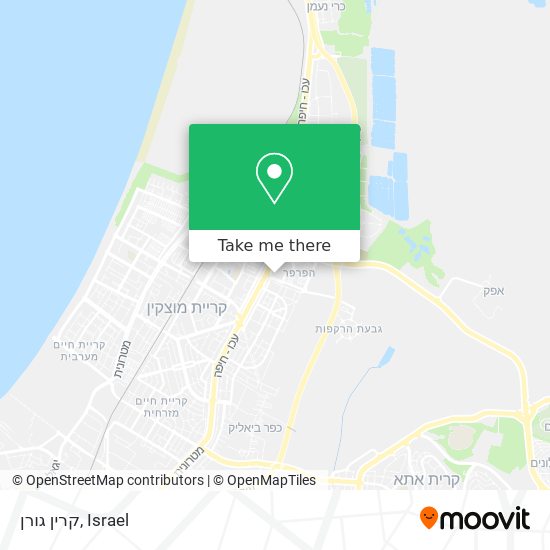 קרין גורן map