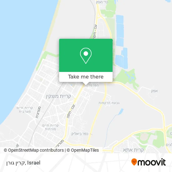 Карта קרין גורן