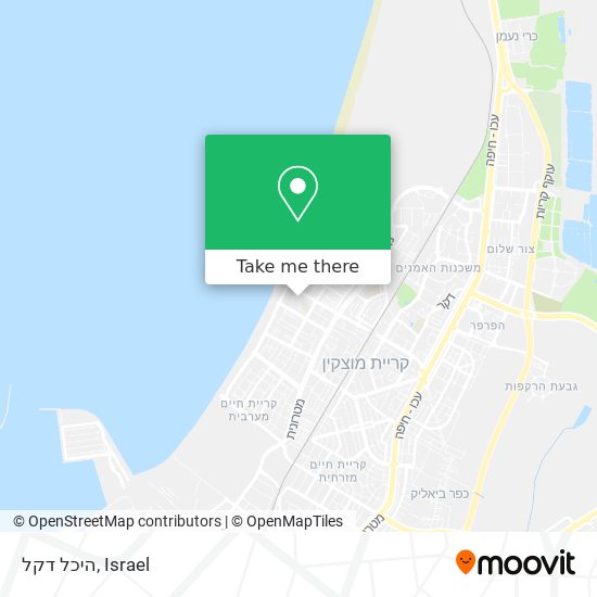 היכל דקל map