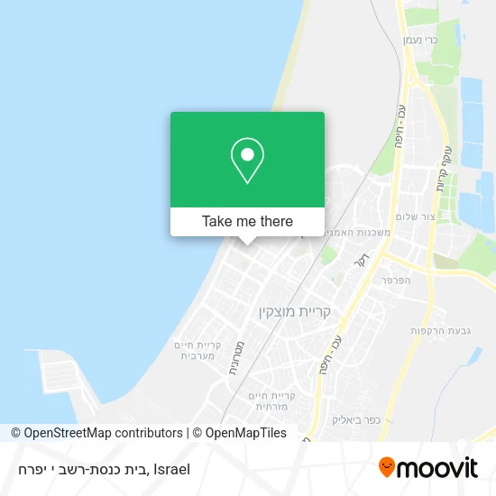 Карта בית כנסת-רשב י יפרח
