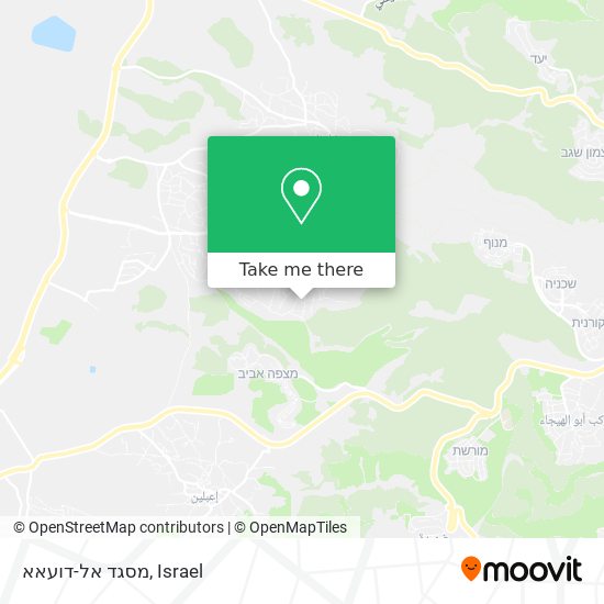 מסגד אל-דועאא map