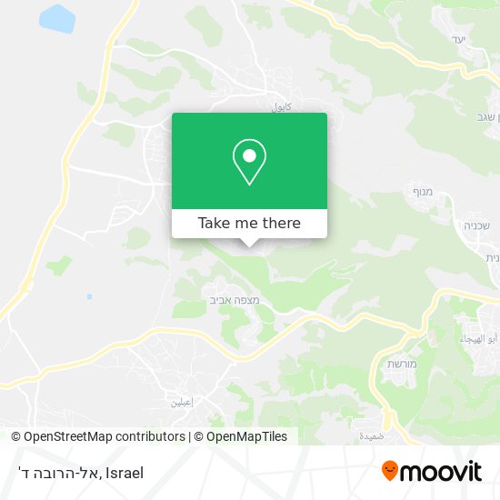 Карта 'אל-הרובה ד