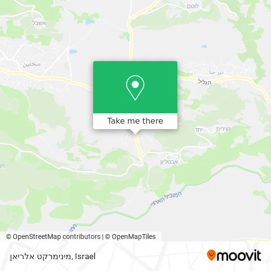 Карта מינימרקט אלריאן