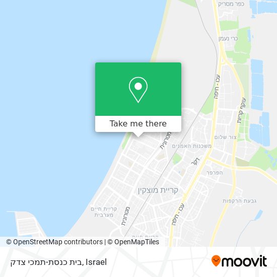 בית כנסת-תמכי צדק map