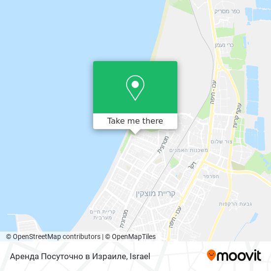 Аренда Посуточно в Израиле map