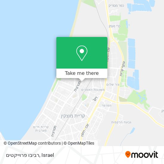 רביבו פרוייקטים map