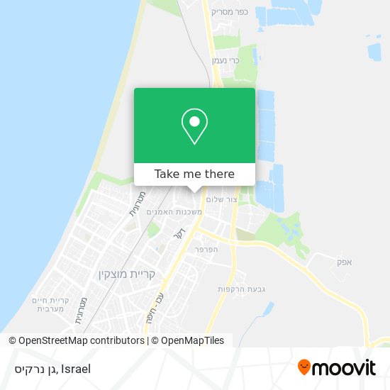 גן נרקיס map