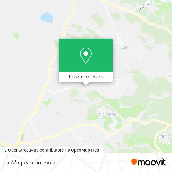 Карта חט ב אבן ח'לדון