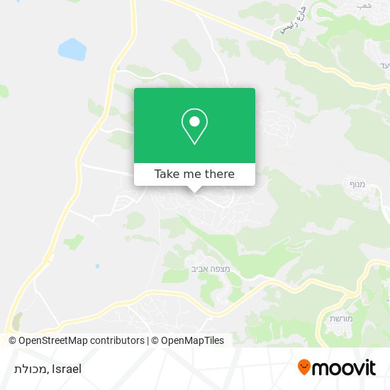 מכולת map