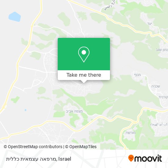 מרפאה עצמאית כללית map