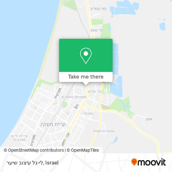 לי-גל עיצוב שיער map